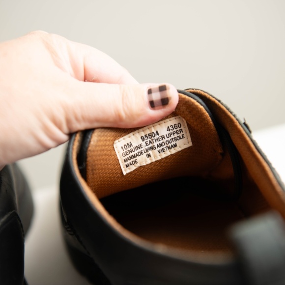 Timberland Men's 10 Black Leather Waterproof Oxford Lace Up Shoes - Picture 5 of 7